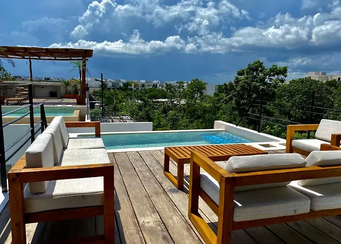 Rosa Azul Appart hôtel Tulum